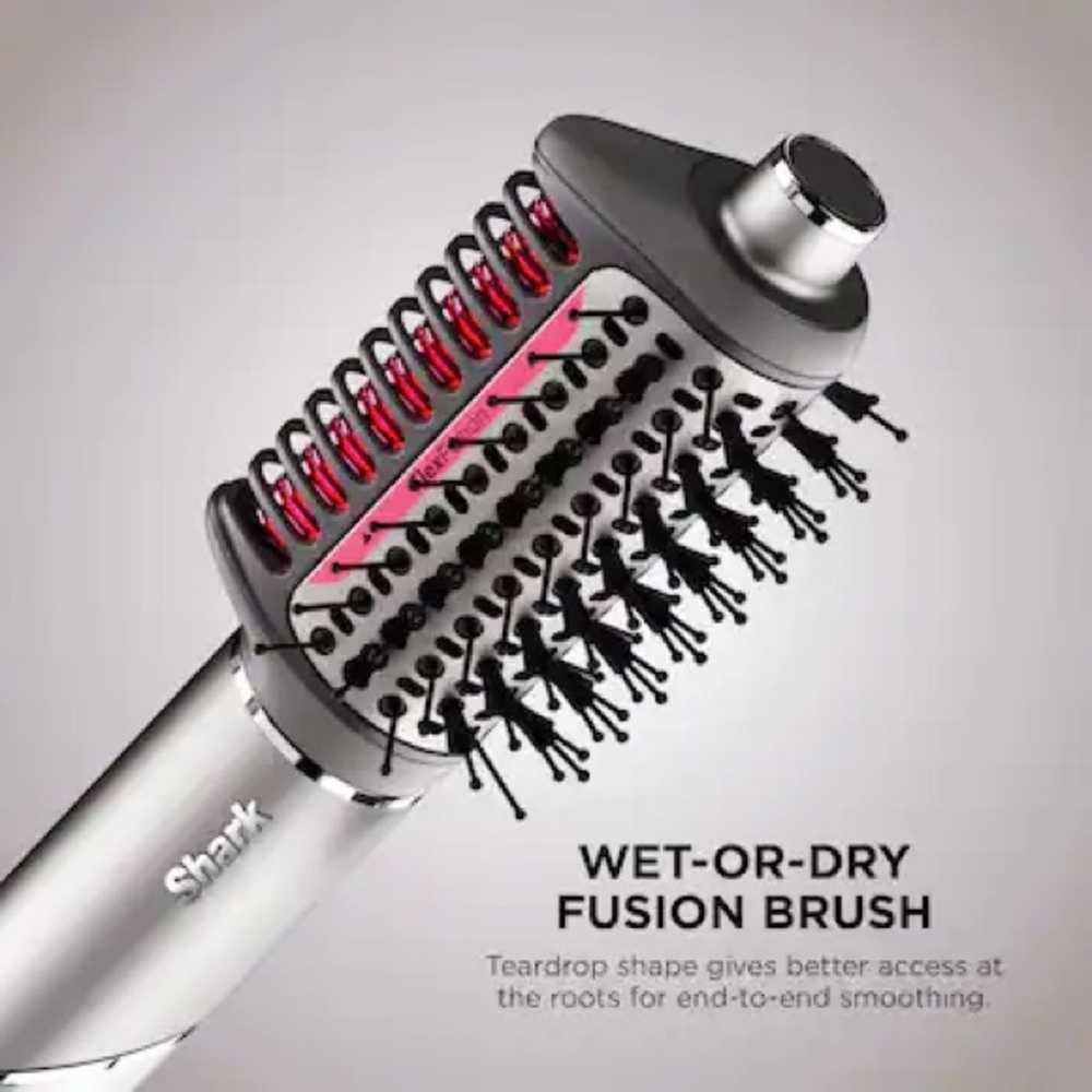 Multi-Function Pink 5-in-1 Hair Styler with Interchangeable Attachments - Picture 11 of 14
